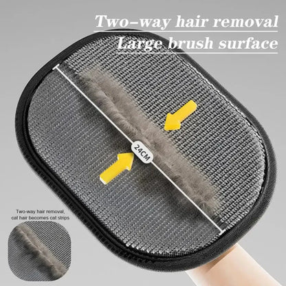 Pet Hair Remover Glove Electrostatic Fur Removal Tool Reusable Lint Roller Furniture Car Seats Clothes Effective Grooming Brush