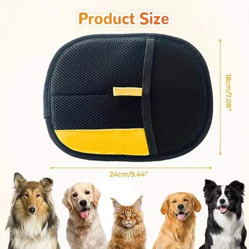 Pet Grooming Cat Hair Removal Glove for Clothes Bed Mat Sofa Pet Hair Remover Glove Pet Massage Cleaning Deshedding Glove