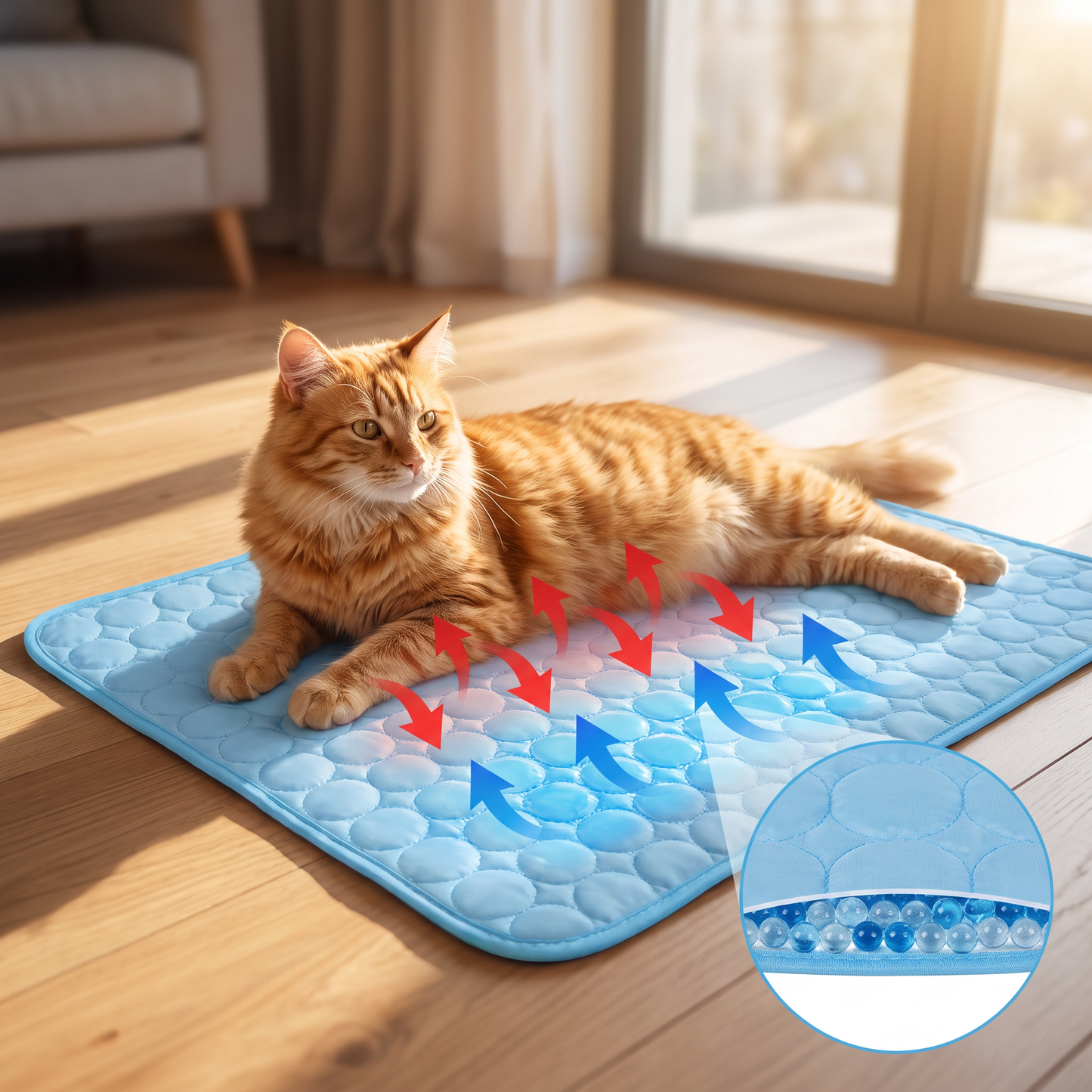 Cat Summer Pad™ | Self-Cooling Pad for Cats 2.0