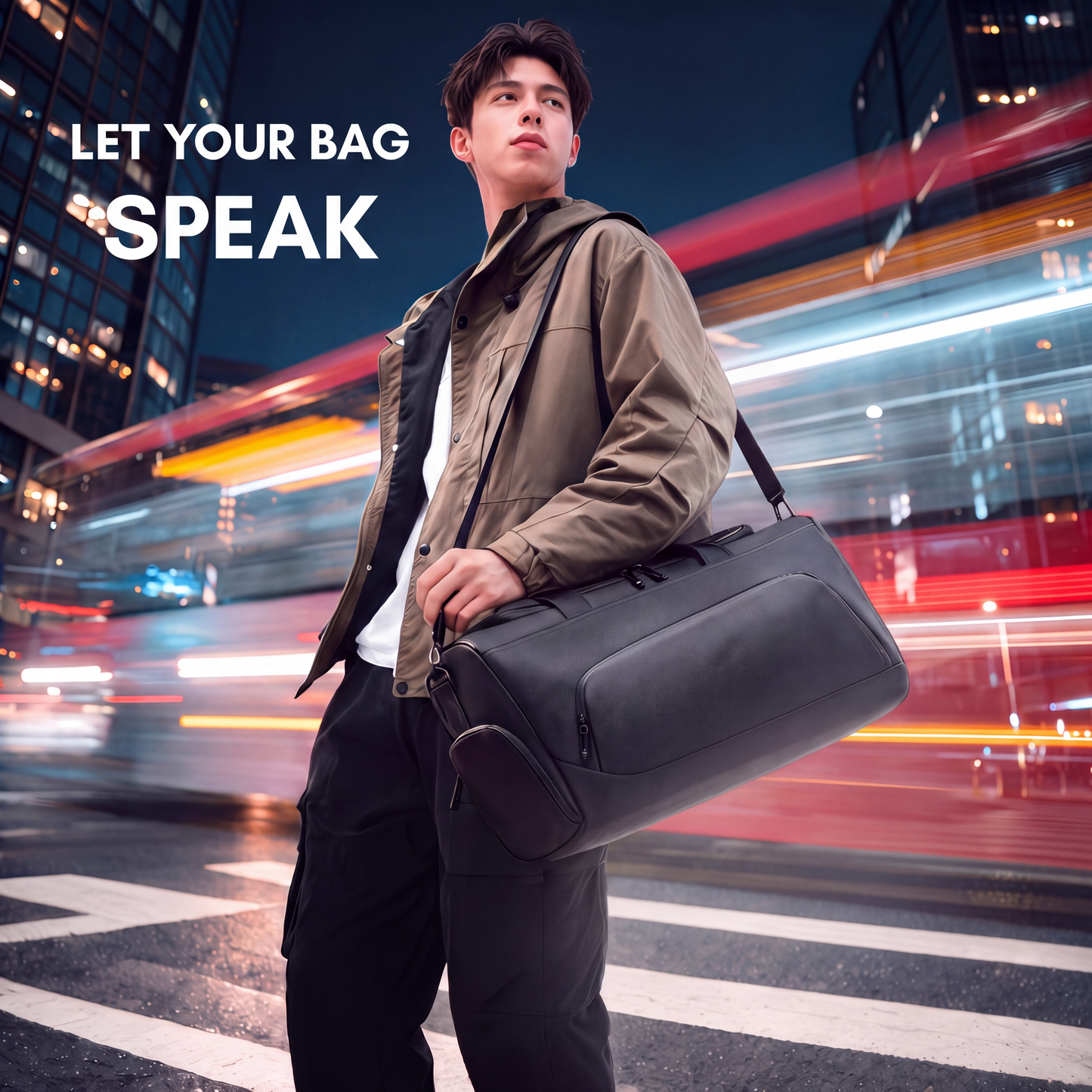 The Getaway™ | Premium Duffle Bag With Shoe Pocket