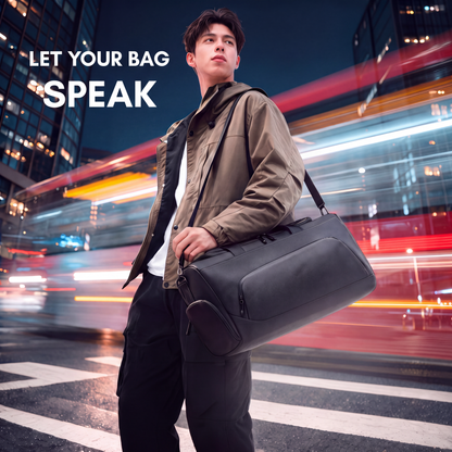 The Getaway™ | Premium Duffle Bag With Shoe Pocket