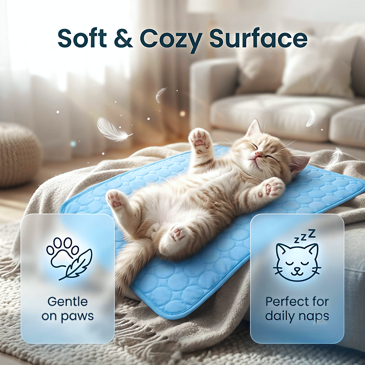 Summer Pad™ - Summer Self-Cooling Pad for Cats 2.0 (Copy)