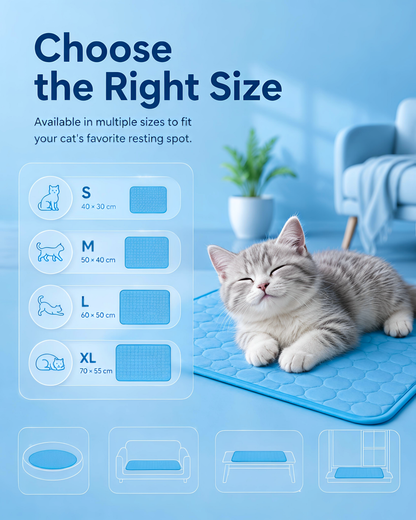 Summer Pad™ - Summer Self-Cooling Pad for Cats 2.0 (Copy)